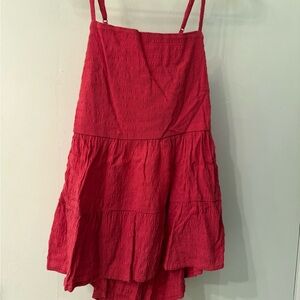 American Eagle tie back babydoll tank